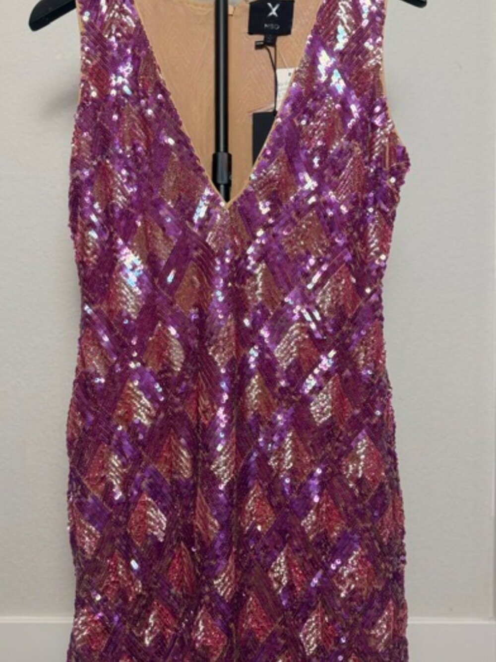 NBD Women's Purple and Pink Formal